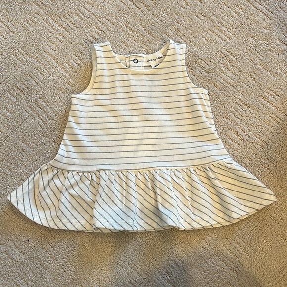 Miles the Label baby girl striped tank top - Picture 3 of 5